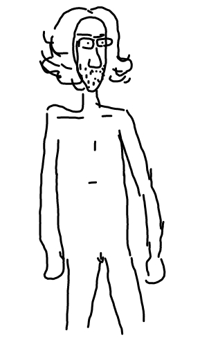 nu dessin sketch eunuque usul croquis