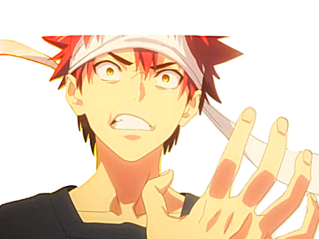 rage no kikoojap colere shokugeki wars food soma