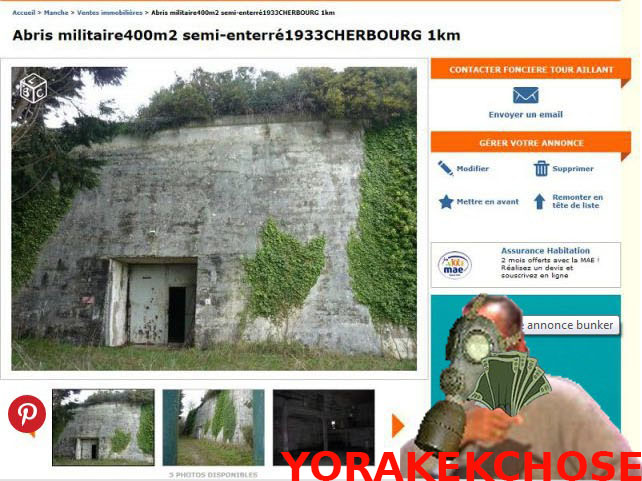 yorakekchose nucleaire gaz abris ww3 normandie risitas masque bunker