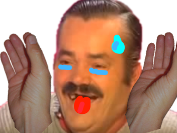 truc rigolo delit risitas voiture policier sueur langue arrete pleure fou mains main jvc