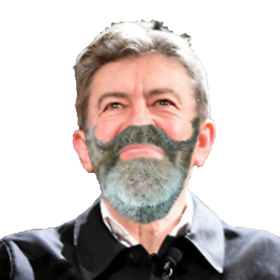 politic inquiet barbu triste pleurer espoir melenchon