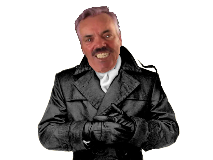 louche mechant psychopathe risitas