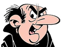 gargamel nez juif schtroumpf