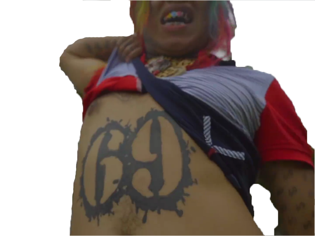 Sticker us 6ix9ine other rappeur 69 rap par El_Guirri