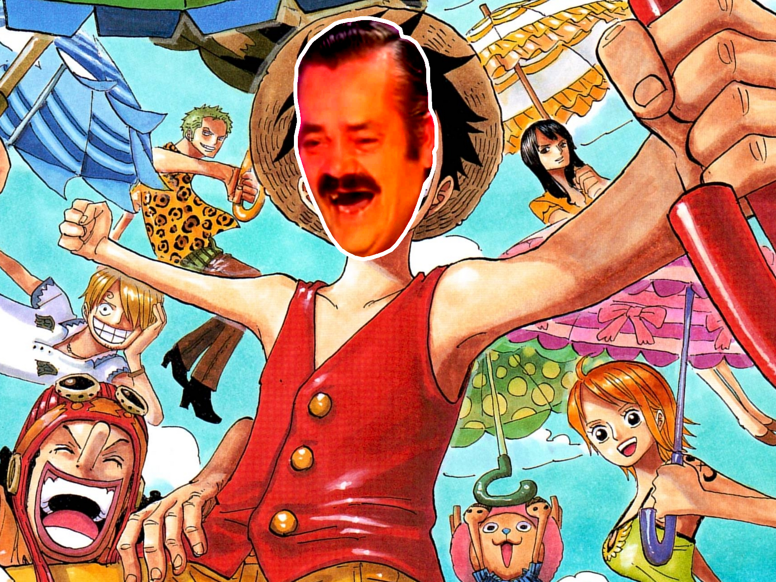luffy piece risitas one