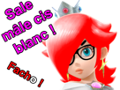 luma3ds-feministe-princesse-pute-blanc-lunettes-other-modele-sale-avec-harmonie-cis-mario-facho-cheveux-feminazi-buste-rouge-couronne-texte-male