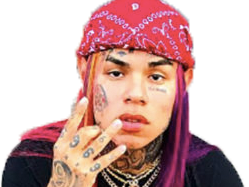 Sticker 6ix9ine 69 rappeur rap us other par El_Guirri