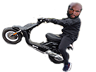 risitas scooter noir moto mrt boost mrtisane