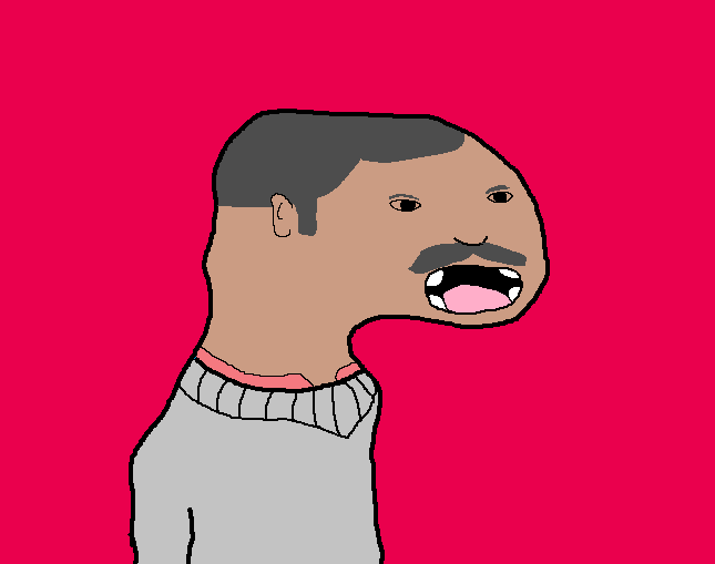 Sticker dessin risitas spooder par R0DAV