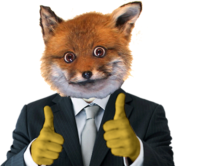 man businessman up ryodelrio renard pouces costume thumbs business pouce