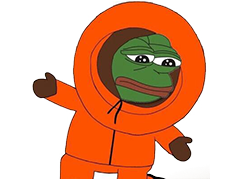 Sticker frog the pepe risitas par Skinnox