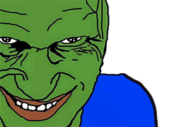 Sticker risitas frog the pepe par Skinnox