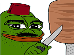 Sticker the risitas pepe frog par Skinnox