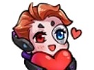 amour moira overwatch love coeur