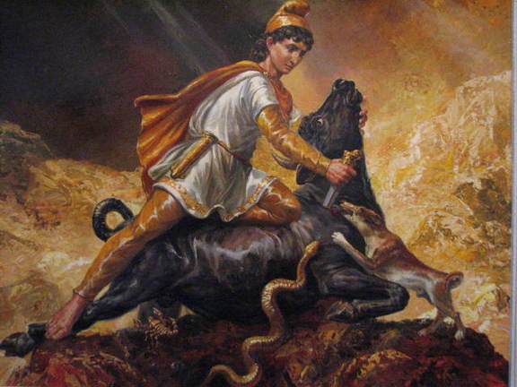 revolution taureau mithra kheymrad macon risitas bonnet phrygien france franc dieu mythra