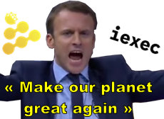 iexec macron politic genie