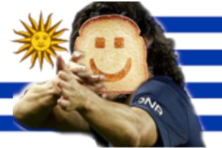 psg cavani toast risitas uruguay foot
