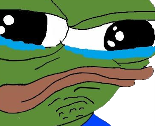 larme cry pepe vert risitas triste frog pleure grenouille