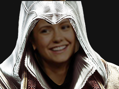 assassin risitas templier fille