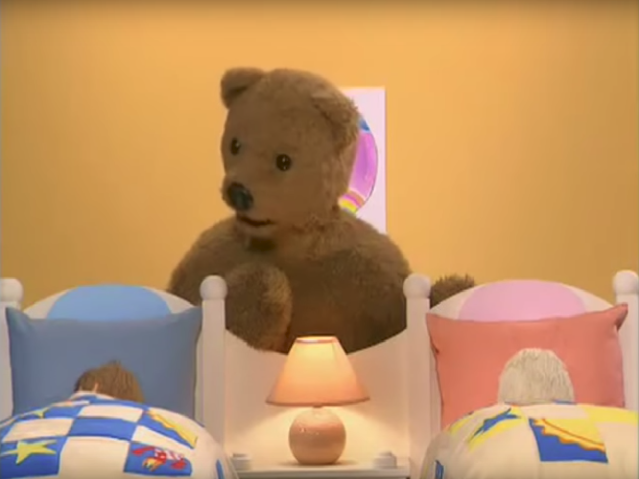 nounours bonne lit les nuit petits