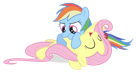 ponyfluttershy-other-dash-little-rainbow-mlpmy