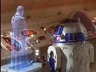 hologramme r2d2 starwars