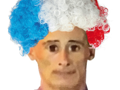 cuisine herve france afro drapeau supporter