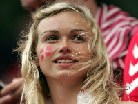 danemark foot sport supportrice belle