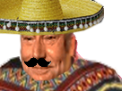 coupe chapeau du moustache mexicain monde mexique risitas fusion football