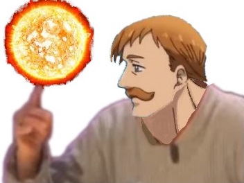 animated soleil doigt christavalier escanor no risitas nnt 3d nanatsu taizai