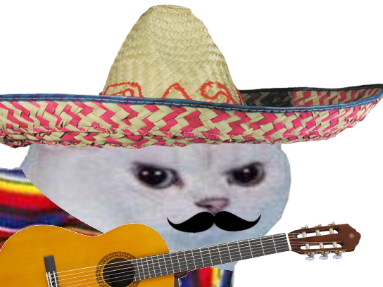 football moustache chapeau monde gringo poncho rage coupe du musique jouer blanc muchachos chat enerve mexicain foot risitas colere mexique guitare cdm