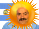 soleil risitas argentine drapeau