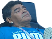 dort drogue sieste diego folie fou foot 2018 maradona football coupe dodo other du argentine monde coke russie cdm