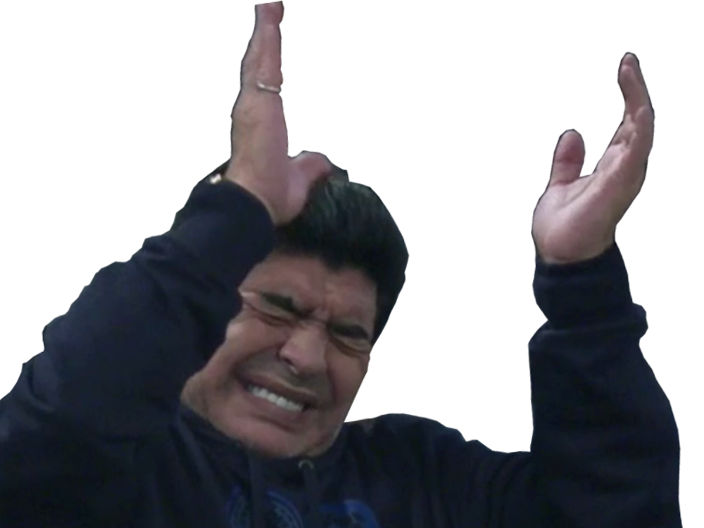 clap risitas argentine argentin main maradona