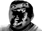 Sticker alerte issou creepy gange bordel difforme abomination risitas monstre par Immondice-Creator