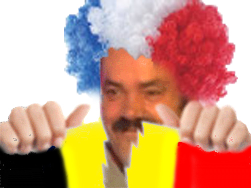 foot respect belge monde france coupe football drapeau dechire du risitas belgique