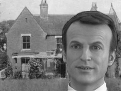 macron manoir hante resident evil politic maison president peur fantome ghost cauchemard cire tueur phantom