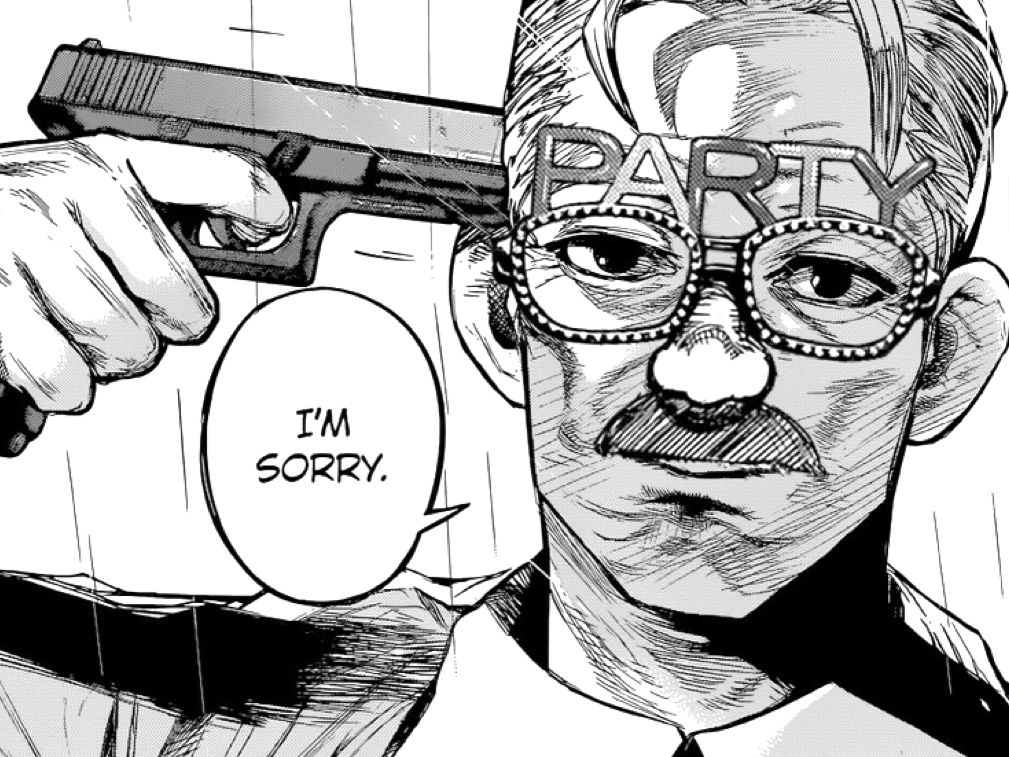 bouleverse desole party gun sorry choc suicide tokyo manga im kikoojap furuta ishida mort etonne flingue kano spoil sui ghoul re