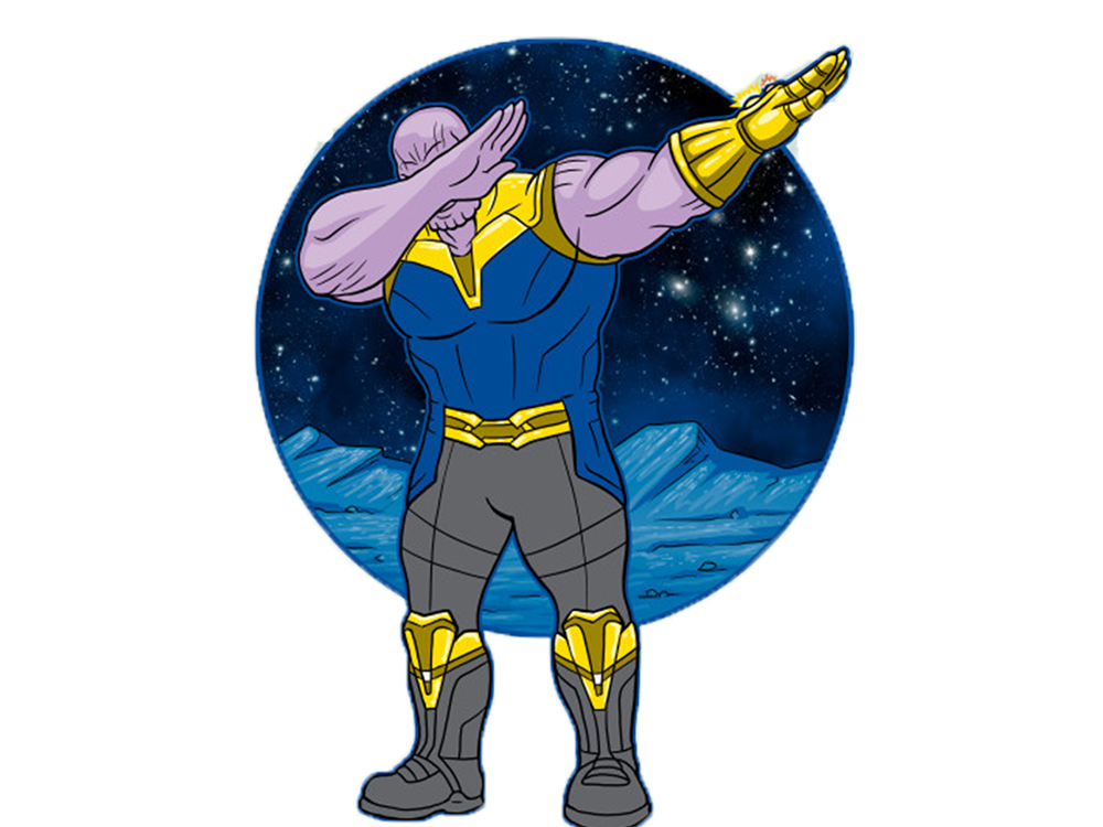 other dab marvel parodie avenger thanos humour
