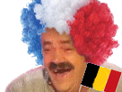 cdm-belgique-foot-football-hazard-risitas-france-belge-cheveux-perruque-drapeau-soutient-russie
