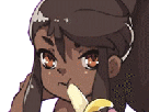une-kikoojap-elle-banane-mange