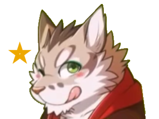 oeil furry loup mignon chat risitas gentil