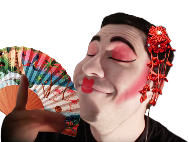 geisha kirby risitas asmr cacahuetes tete con de caramelisees