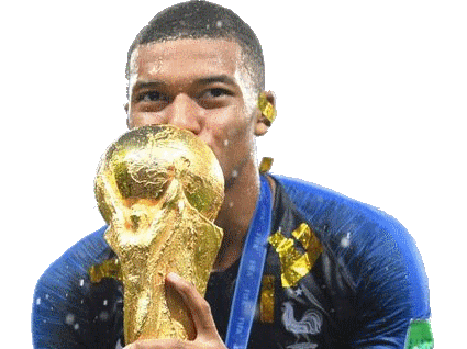 mbapped genie bisous champion coupe mbappe france 2018 other pele monde fff nouveau du cdm zidane