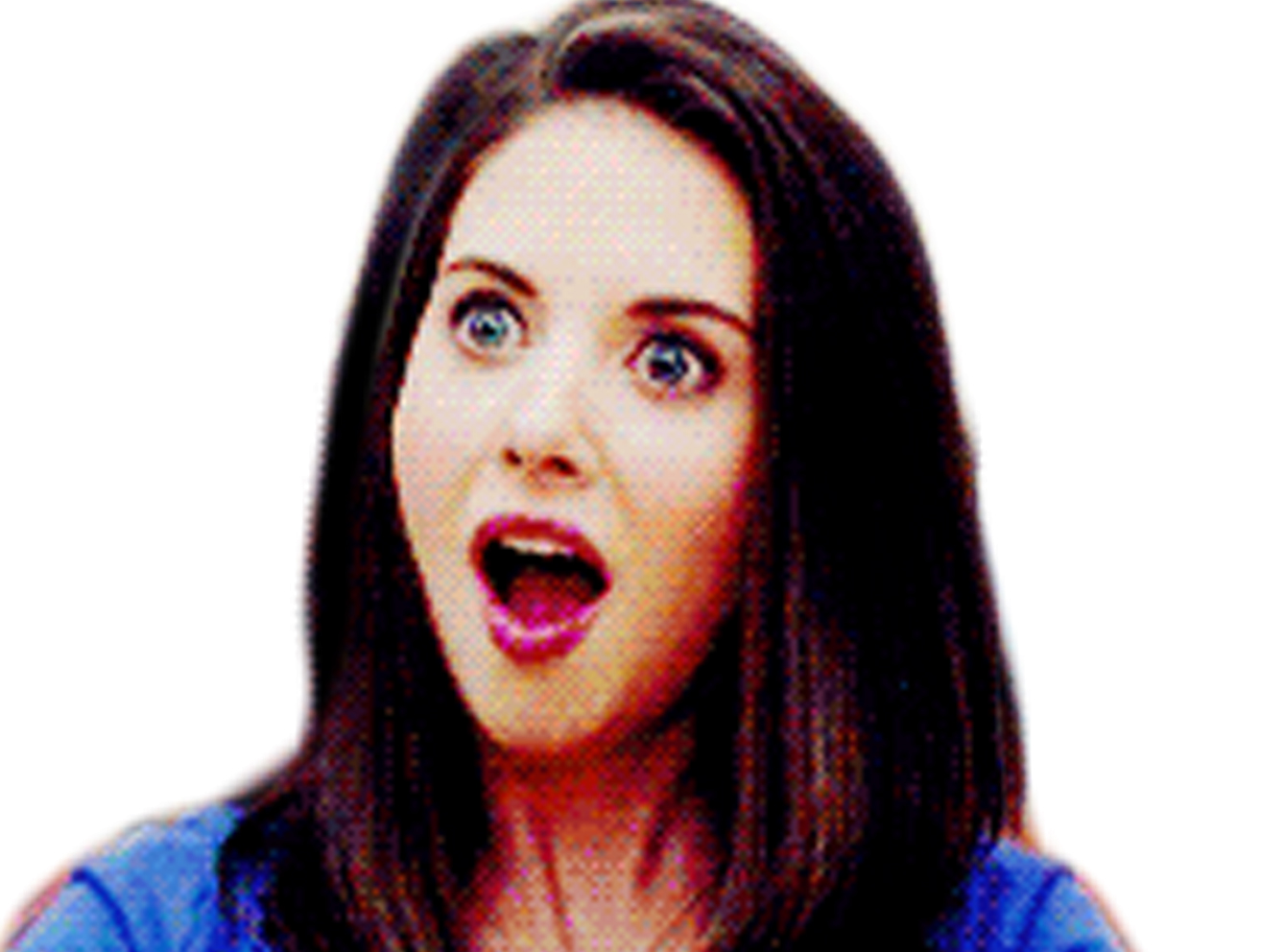 surprise risitas contente annie