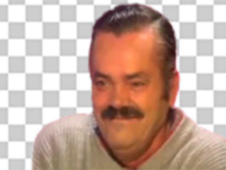 transparent risitas sourire