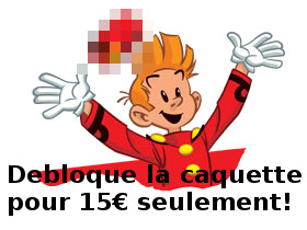 caquette arnaque spirou