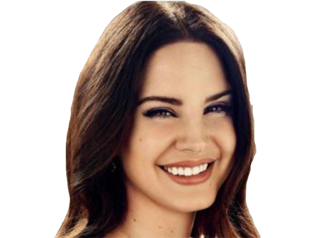 lana del rey sourire
