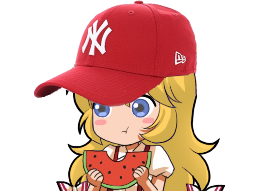 other mokou casquette blonde