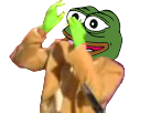 Sticker frog pepe other the par Skinnox